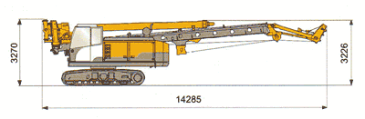 Транспортировка Буровой установки Bauer MBG-12 