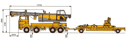 Установка на грузовик Буровой установки Bauer MBG-12 